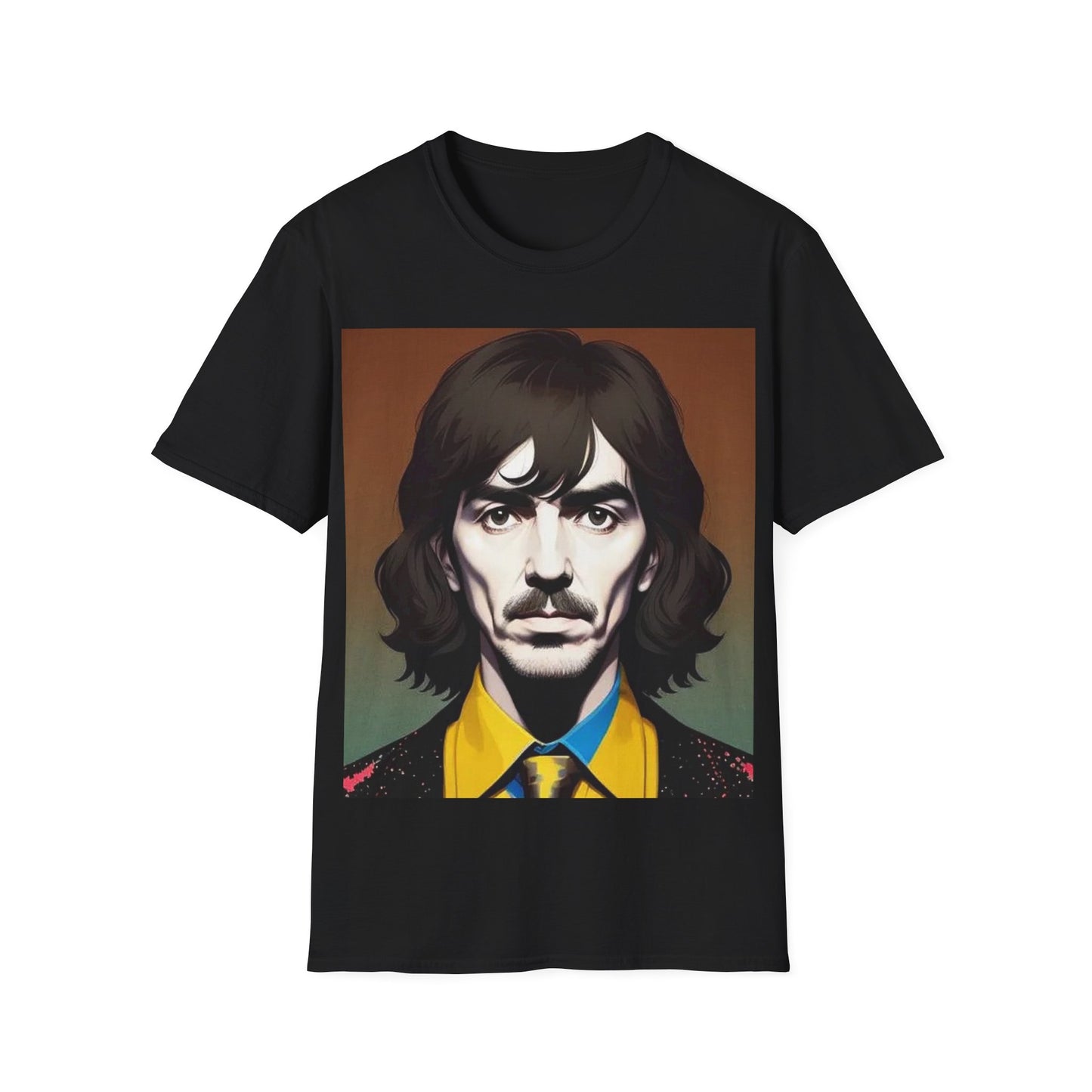 George T-Shirt Harrison Tee Retro Vintage Style 1960s Gift Band Shirt Husband