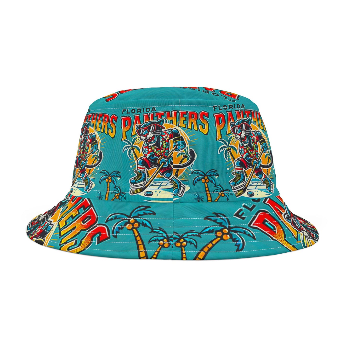 Panthers Hockey Bucket Hat Sports Fan Gift Unisex