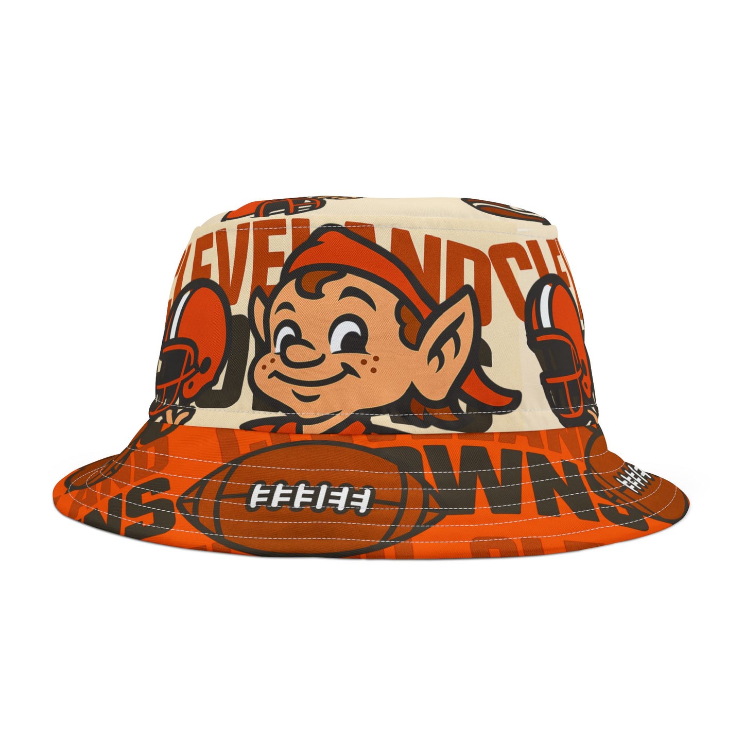 Cleveland Brown Football Bucket Hat Team Fan Gift