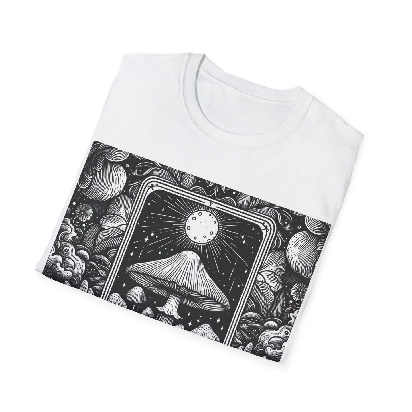 Mushroom T-Shirt Fungi Shirt Unisex Softstyle Gift for Wife Husband Father Mother Daughter Friend