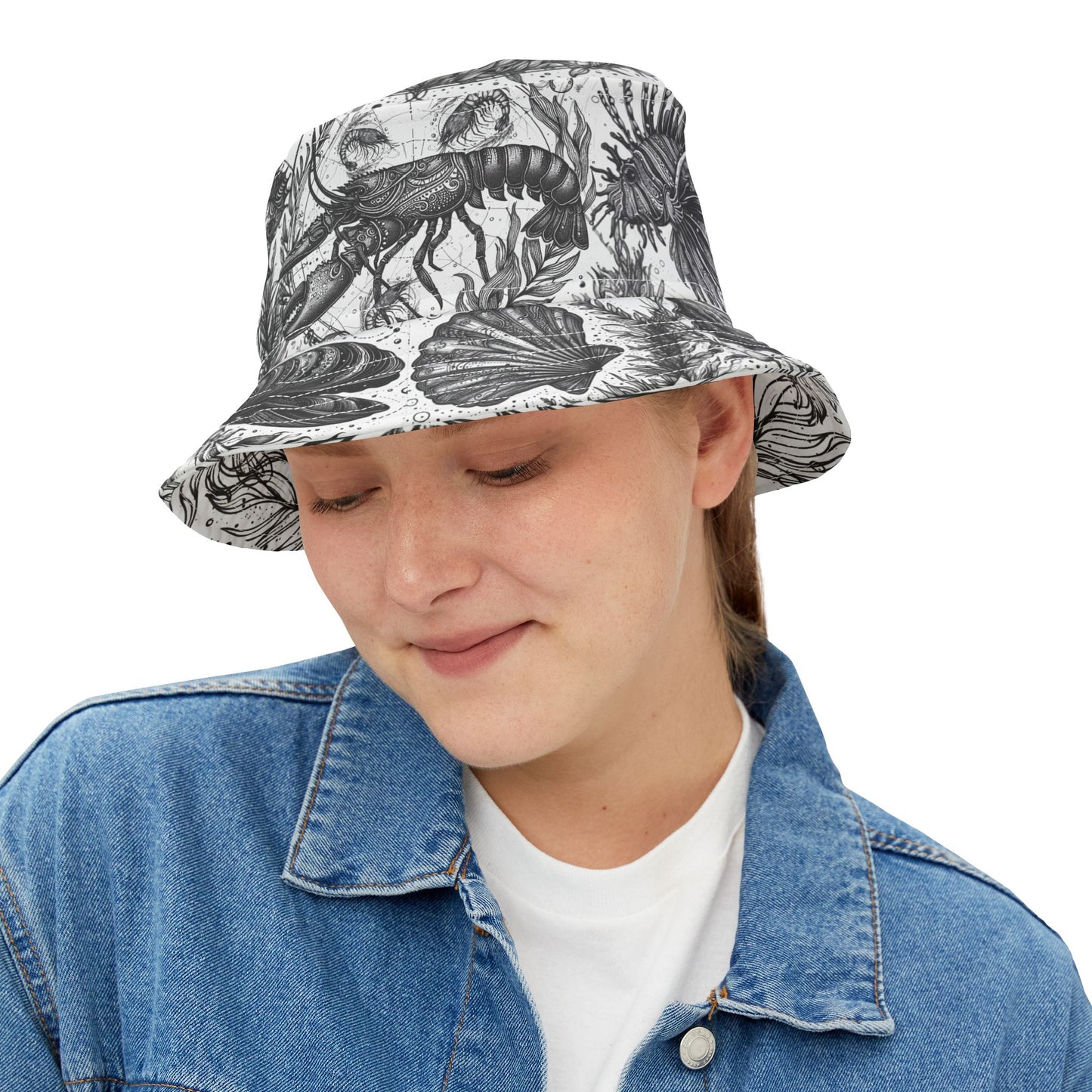 Fishing Bucket Hat Gift for Fisherman Nature Lover