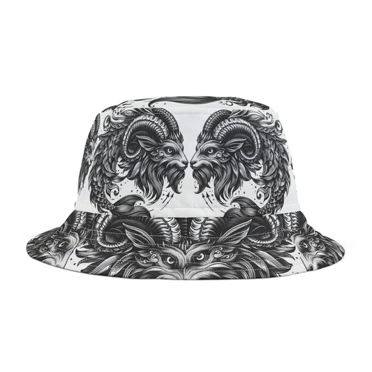 Capricorn Bucket Bucket Hat Zodiac January Birthday Friend Girlfriend Daughter Sister