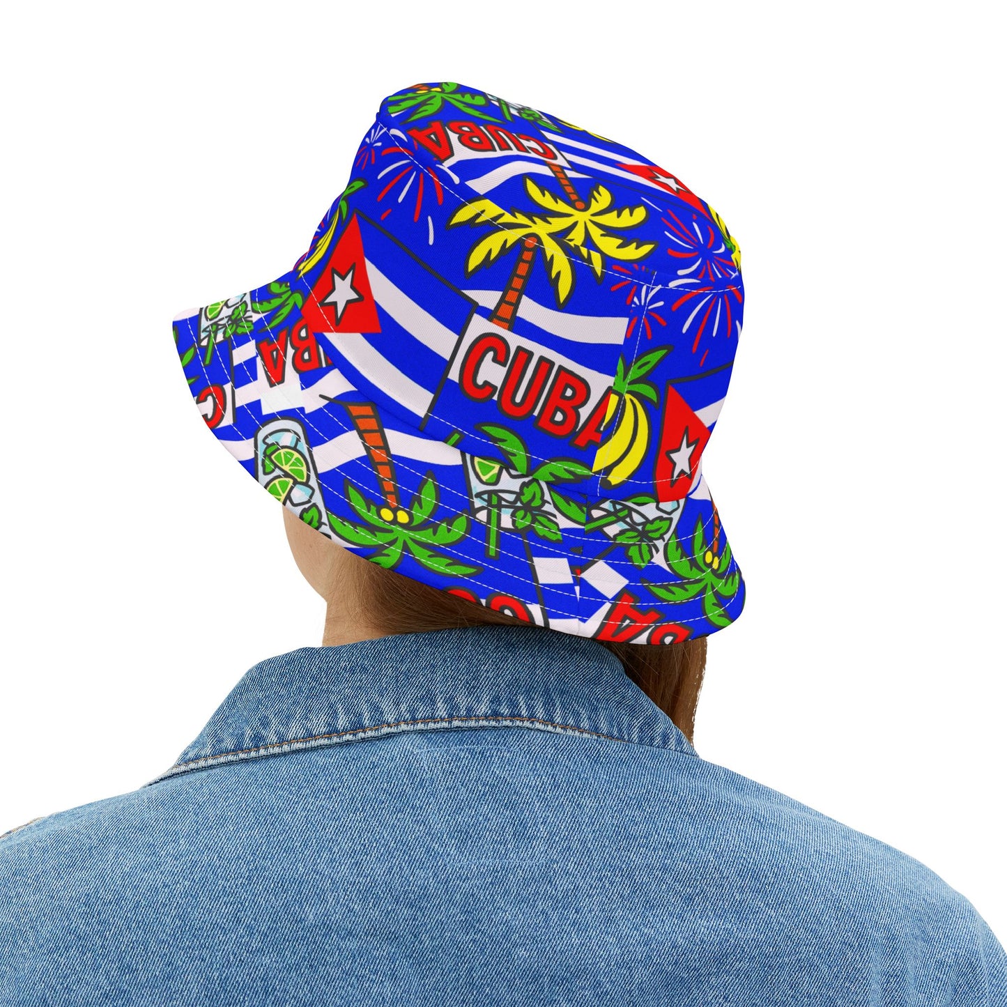 Bucket Hat Cuba Cuban Gift for Him Her Country