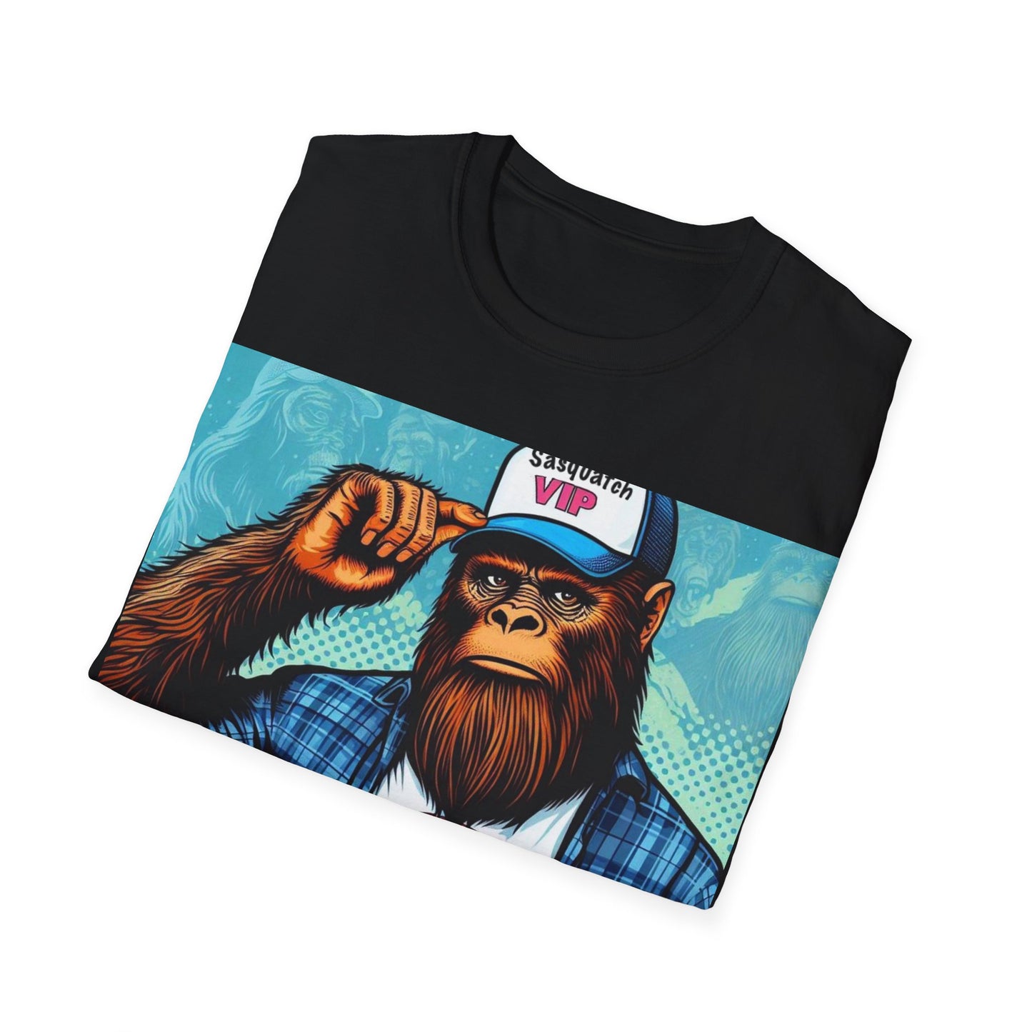Bigfoot T-Shirt Sasquatch Cryptid Gift Husband Son Brother Friend Newest