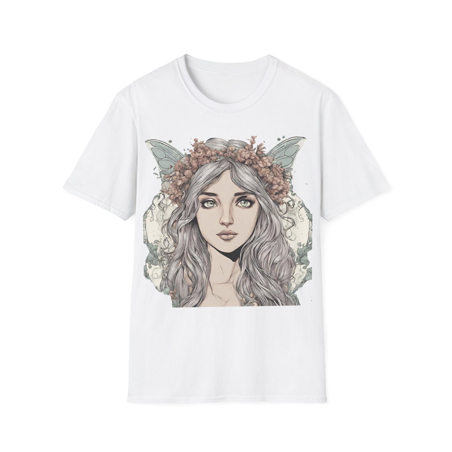 Fantasy Angel T-Shirt Unisex Soft Tee Cryptid Fantasy Anime