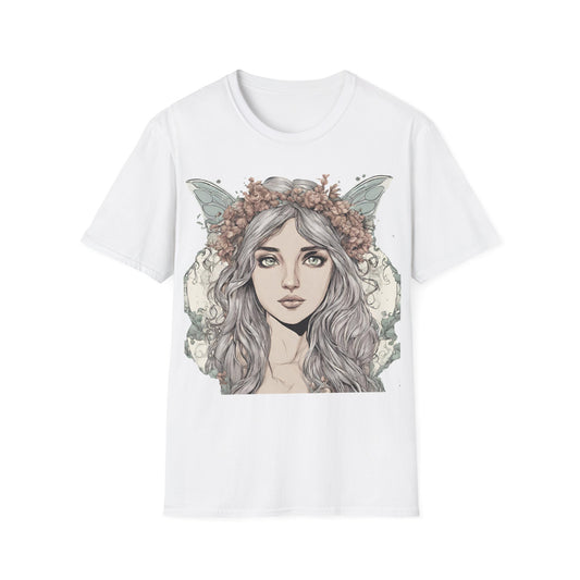 Fantasy Angel T-Shirt Unisex Soft Tee Cryptid Fantasy Anime