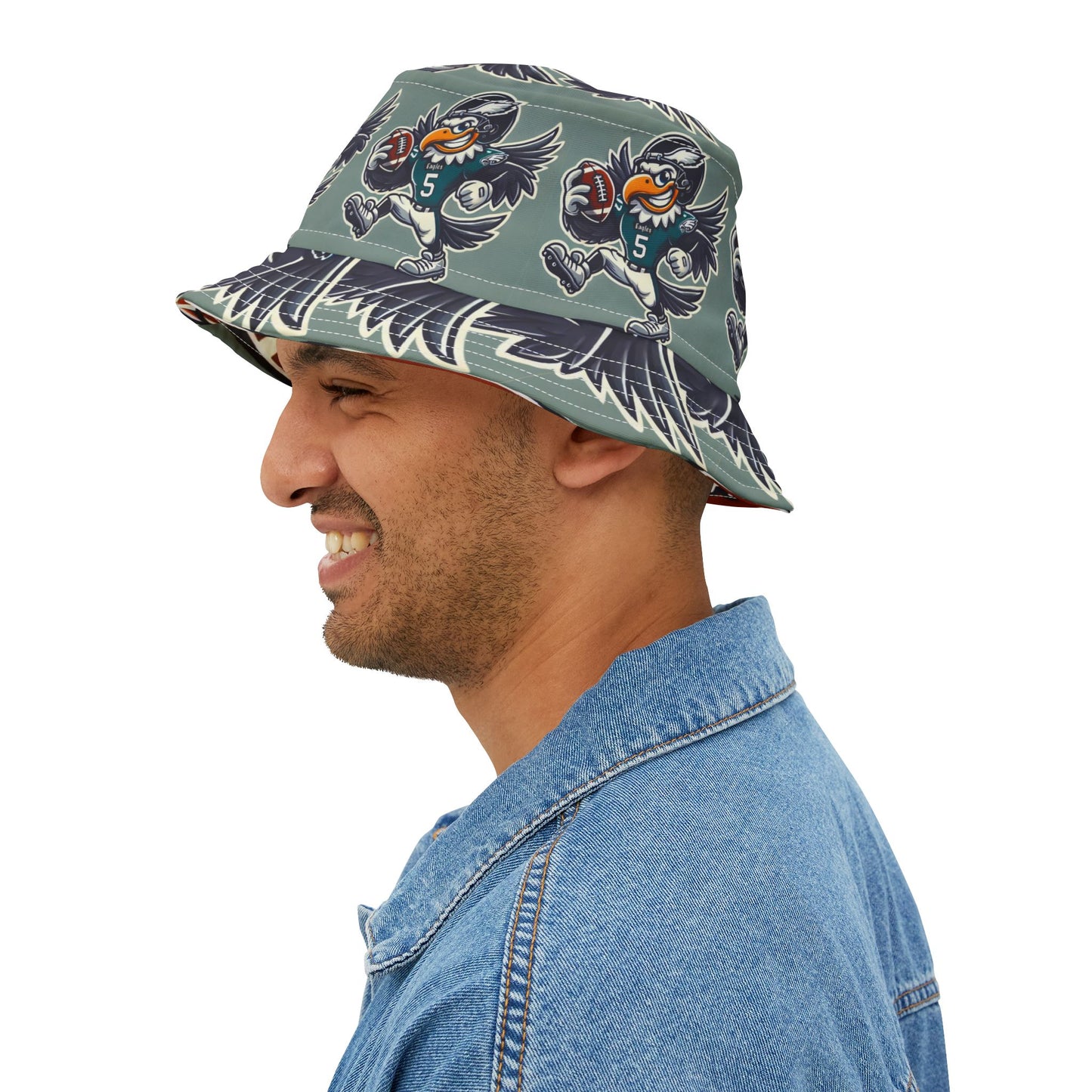 Eagles Football Team  Bucket Hat Philadelphia Sports Fan Gift