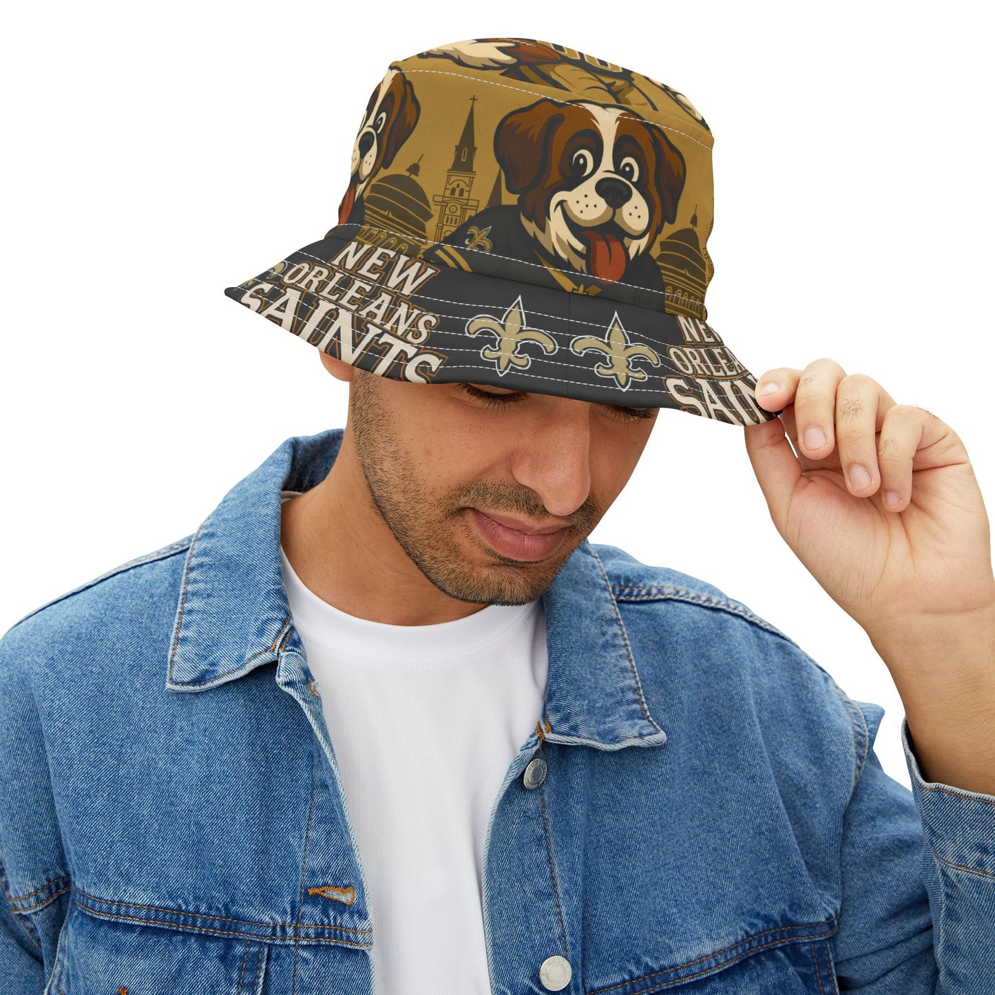 New Orleans Saints Football Bucket Hat Gift Sports Wear