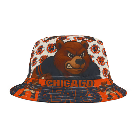Bears Bucket Hat Football Chicago Style Team Spirit Gift