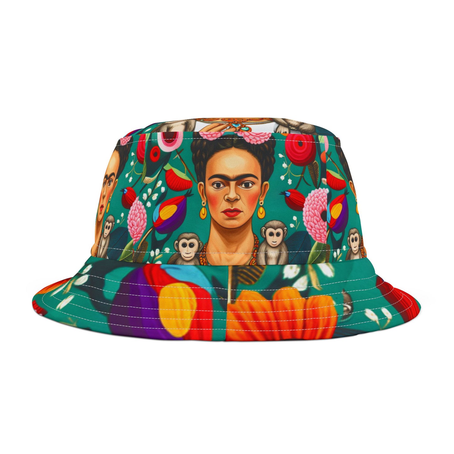 Frida Kahlo Bucket Hat Mexican Artist Gift Birthday Christmas Daughter Mother Sister Friend