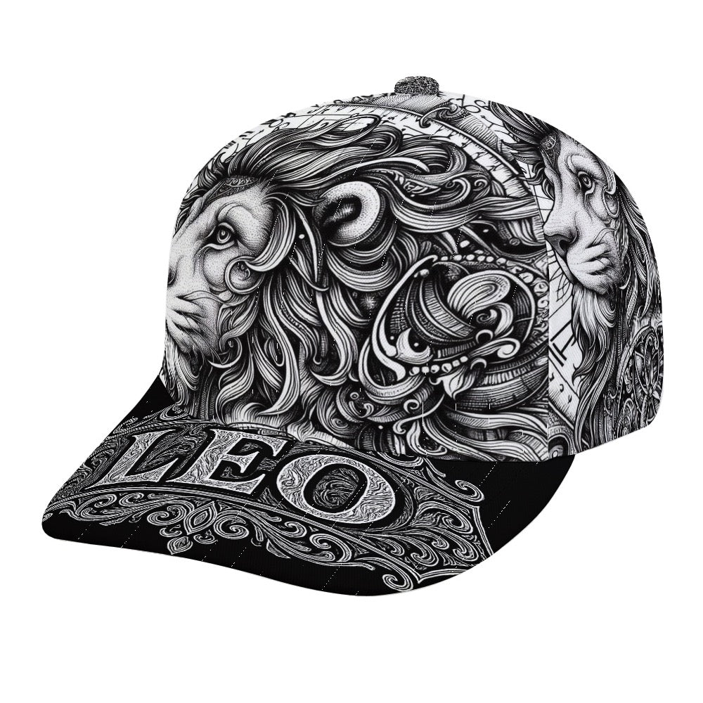 Leo Zodiac Trucker Hat, Leo Baseball Cap, Astrology Hat, Leo Gift