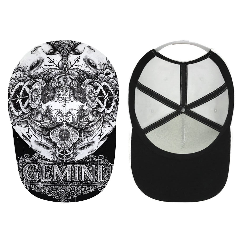 Gemini Trucker Hat, Zodiac Sign Baseball Cap, Gemini Astrology Gift