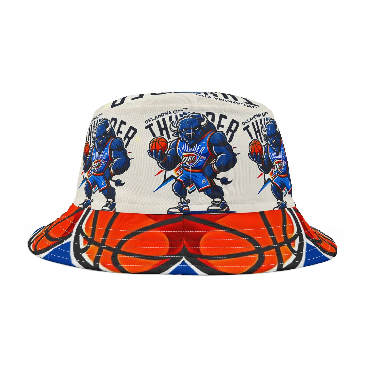 Oklahoma City Thunder Basketball Bucket Hat Unisex Gift