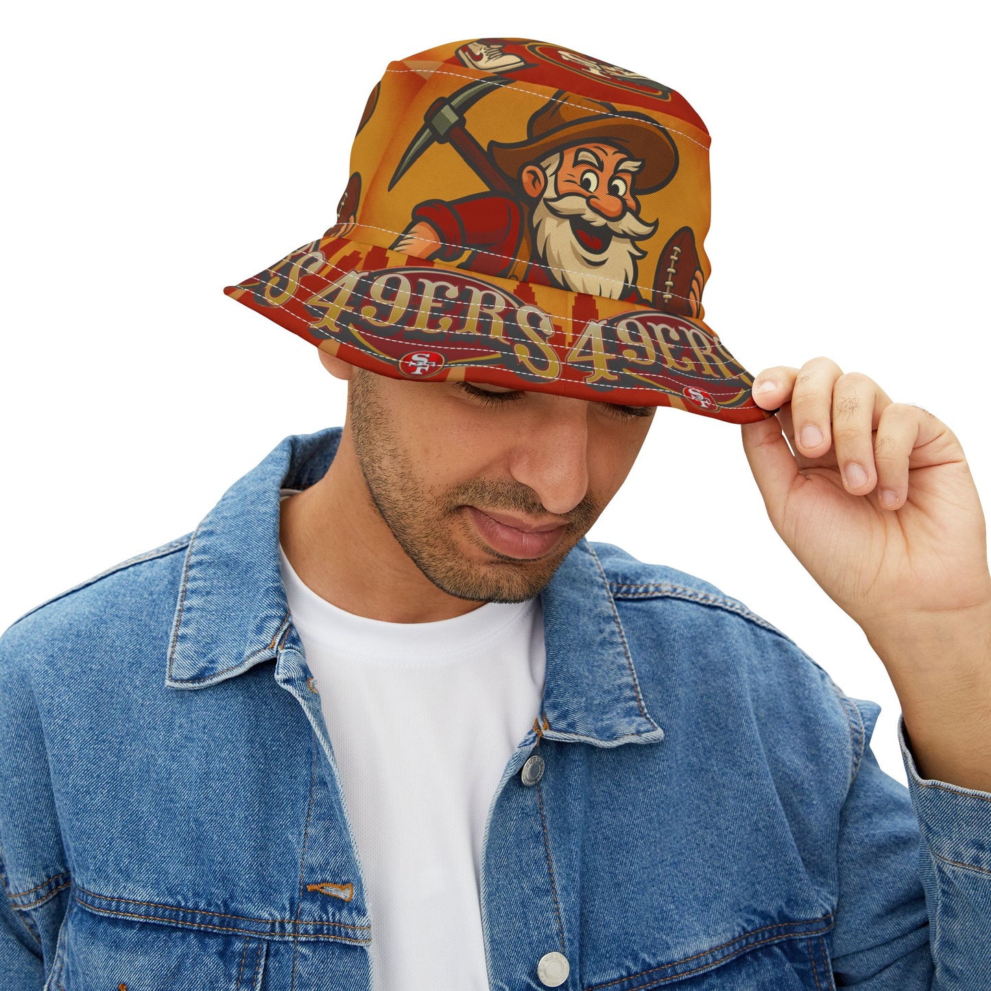 49ers San Francisco Bucket Hat Football Team Gift for Him