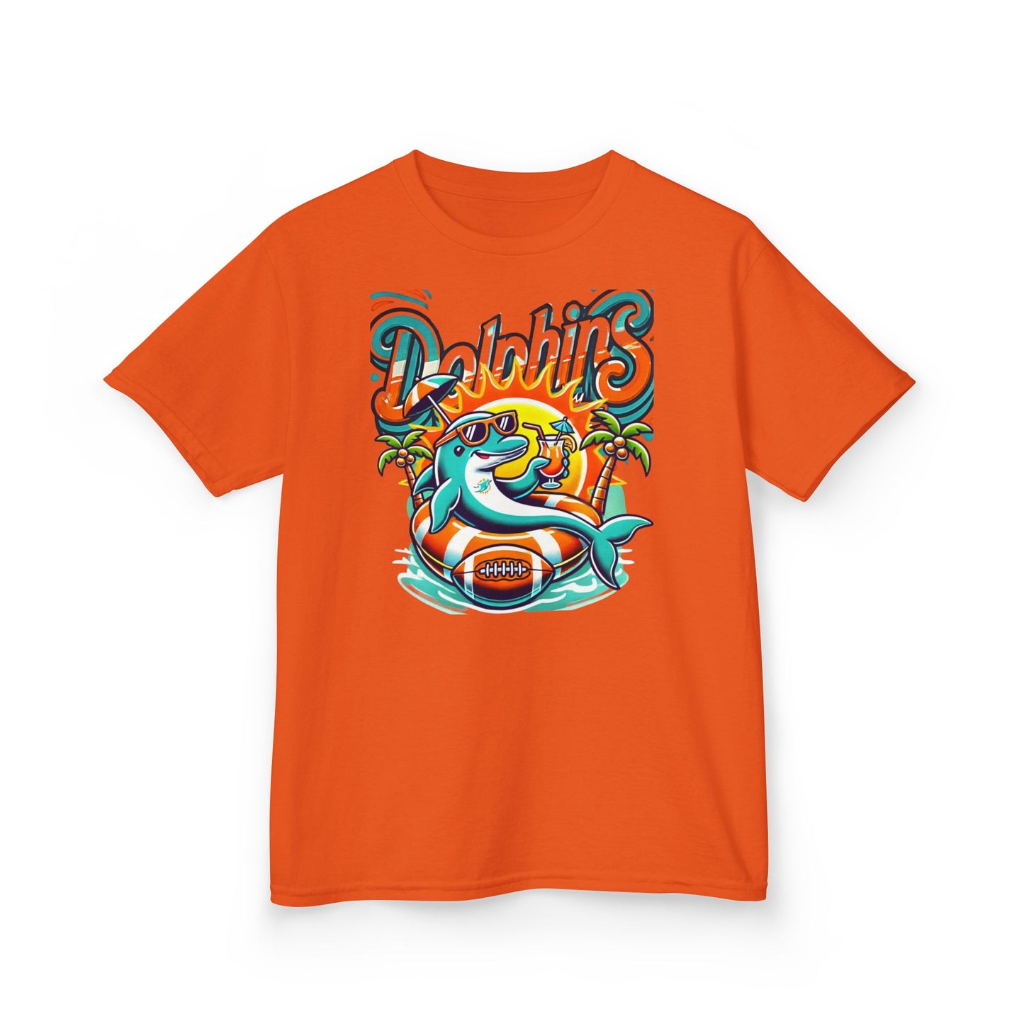 Kids Heavy Cotton™ Tee Miami Dolphins Football