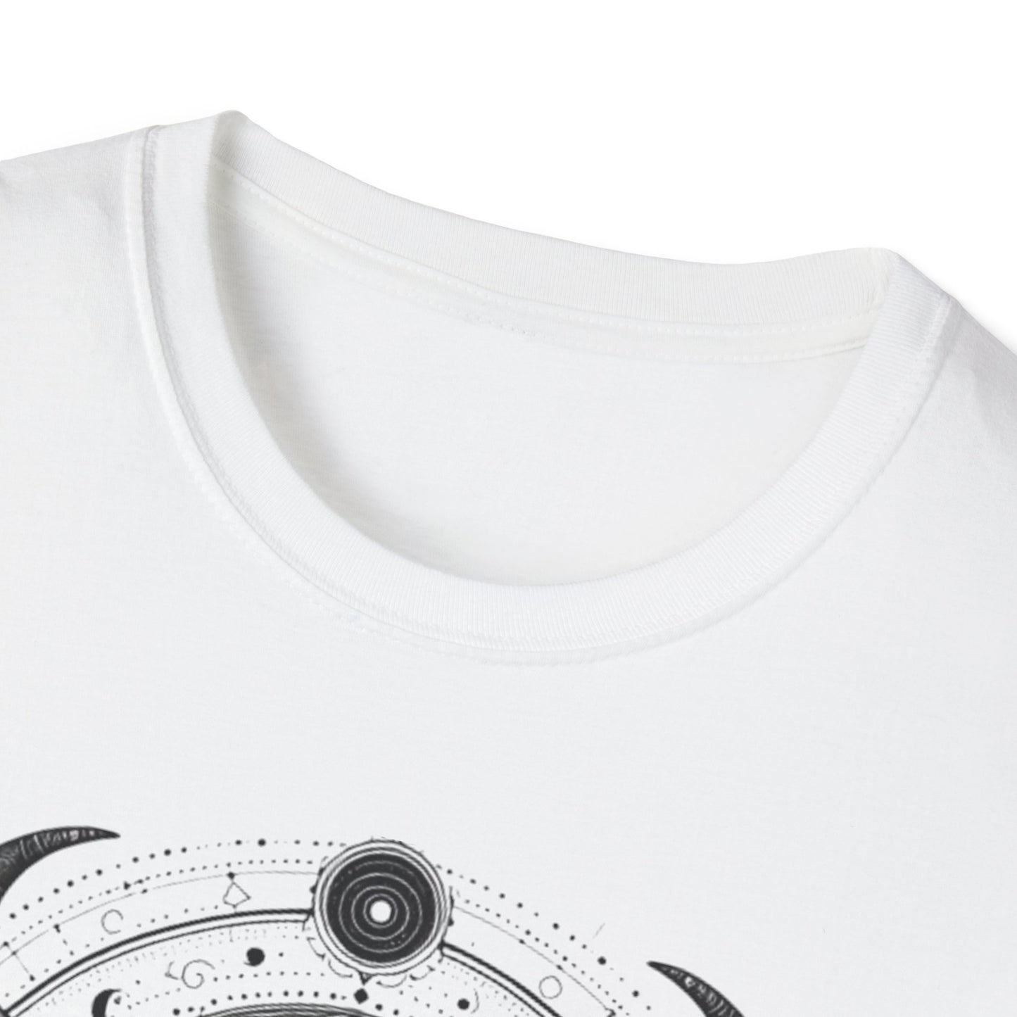 Taurus Zodiac Symbol Unisex T-Shirt - Birthday Gift for Sister Brother Mother Father - Boho Bohemian Style