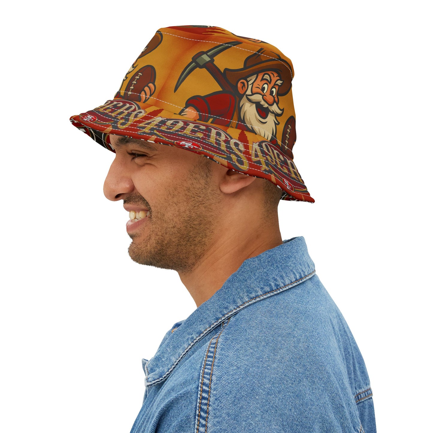 49ers San Francisco Bucket Hat Football Team Gift for Him