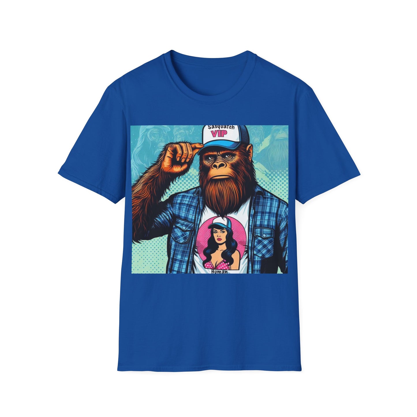 Bigfoot T-Shirt Sasquatch Cryptid Gift Husband Son Brother Friend Newest