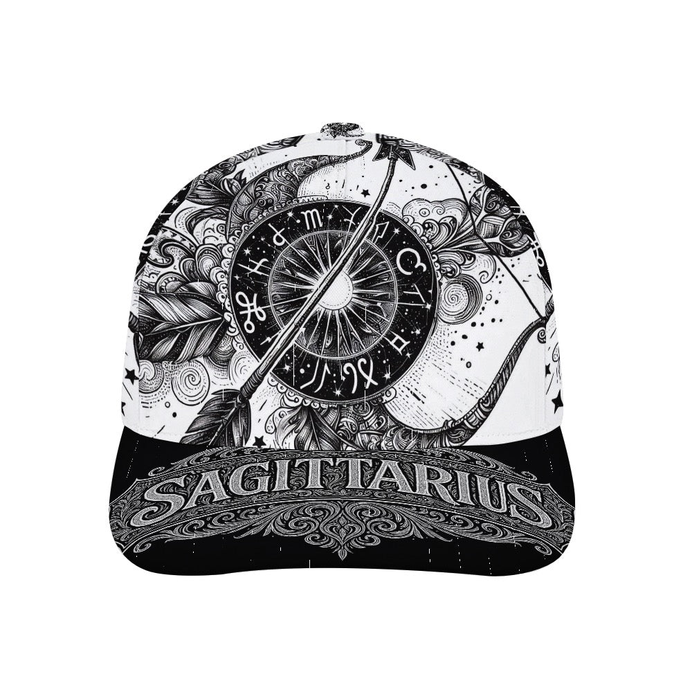 Sagittarius Zodiac Trucker Hat, Sagittarius Baseball Cap, Astrology Hat, Sagittarius Gift