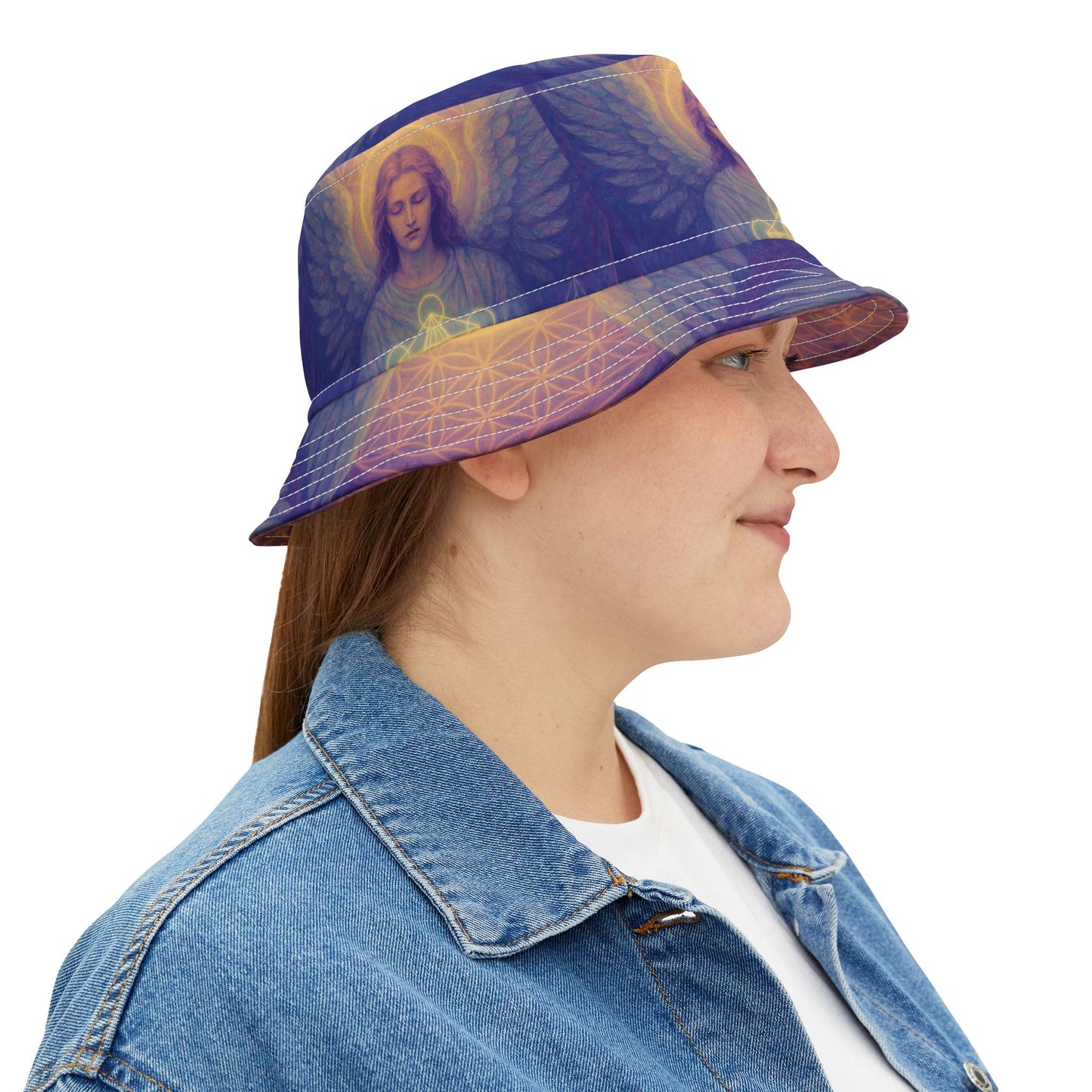 Metatron Angel Bucket Hat (AOP)