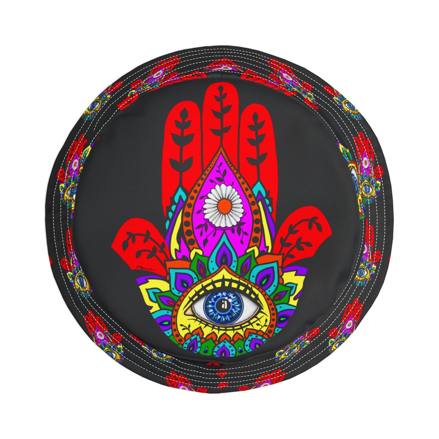 Bucket Hat (AOP) Hamsa Evil Eye Protection Hand of Fatima