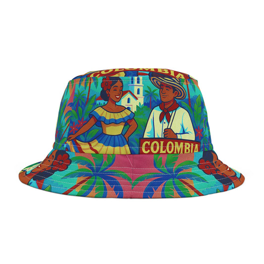 Columbia Bucket Hat Colombian Gift for Her Him Unisex