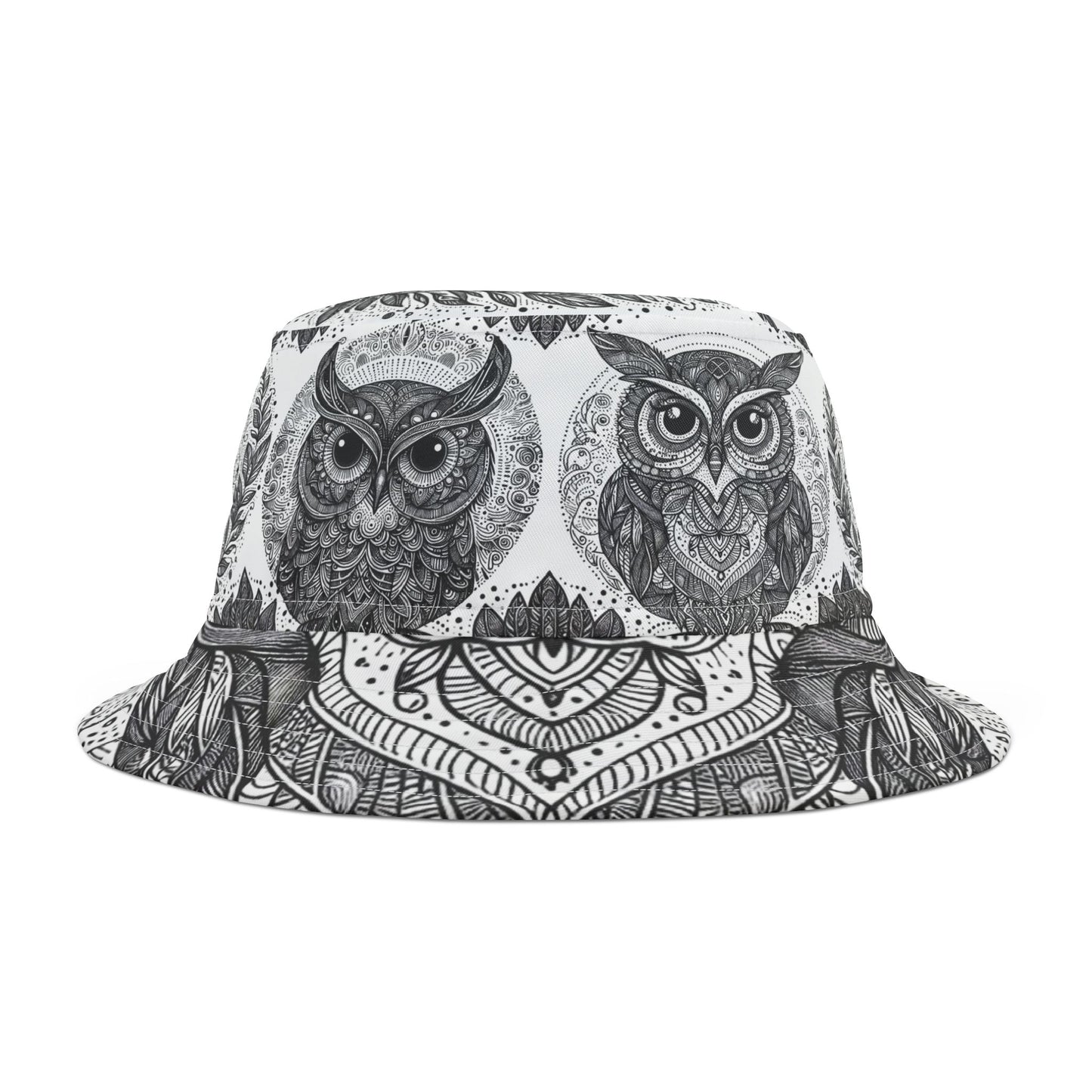 Owl Bucket Hat Gift Graduation Bird Watcher Vet Nature