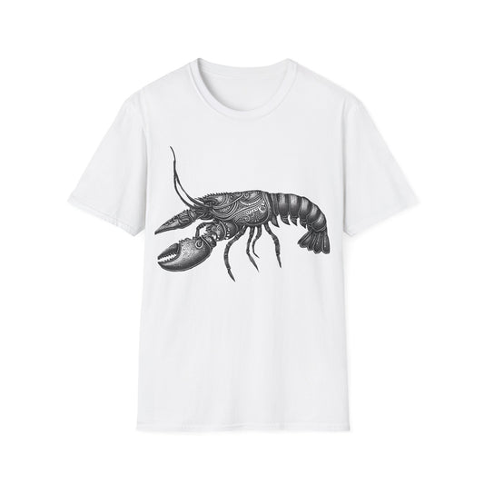 Lobster Unisex Softstyle T-Shirt Fishing Gift for Him