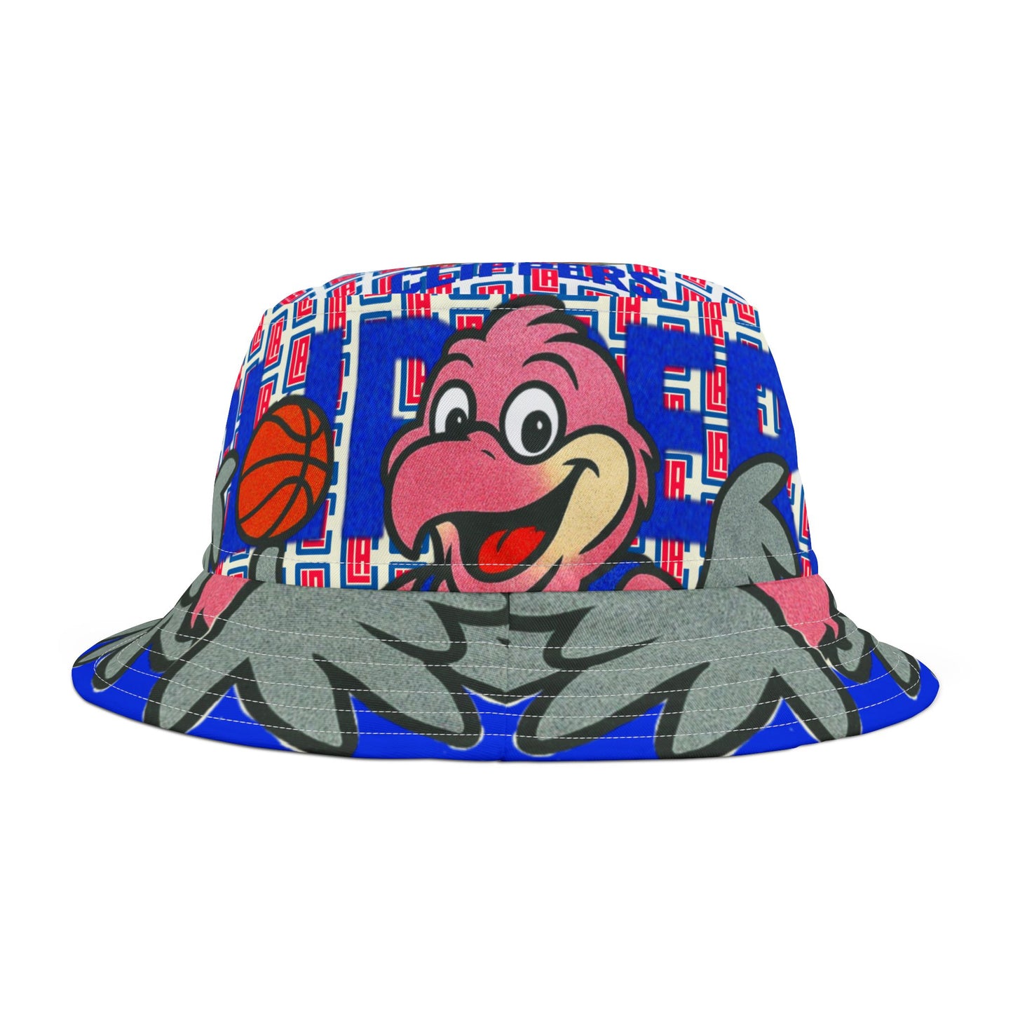 Los Angeles Bucket Hat (AOP) Loves Angels Clipper Basketball