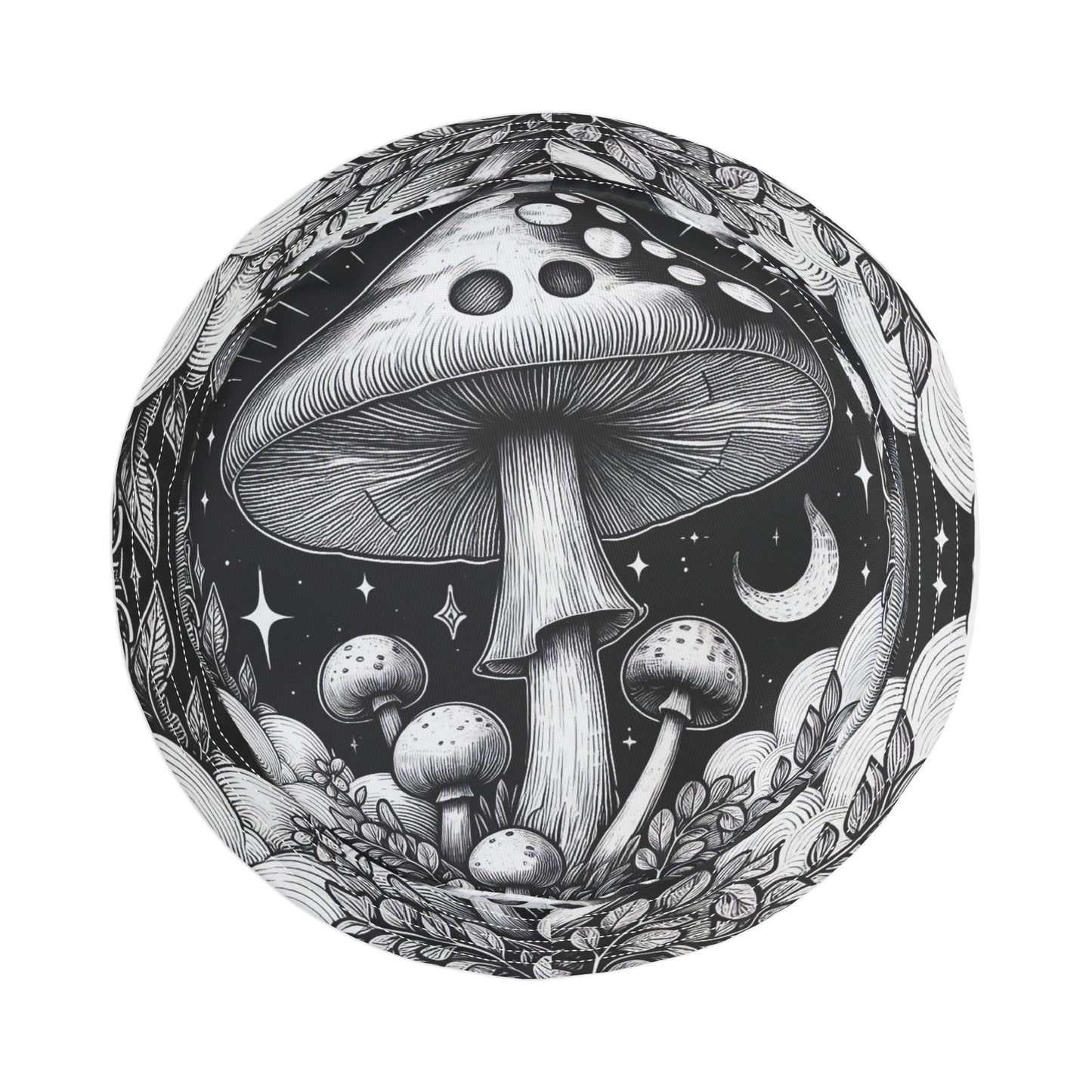 Mushroom Bucket Hat Gift Shrooms Fungi Holistic Fashion BOHO Vegan Vegitarian