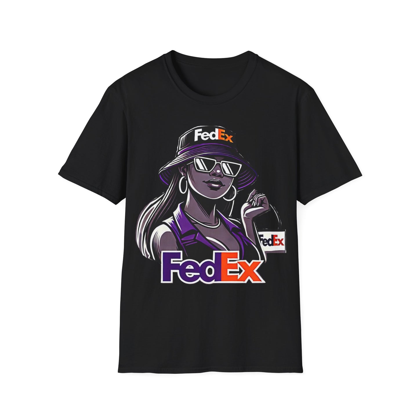 FedEx Woman’s Full Tee Unisex Softstyle T-Shirt