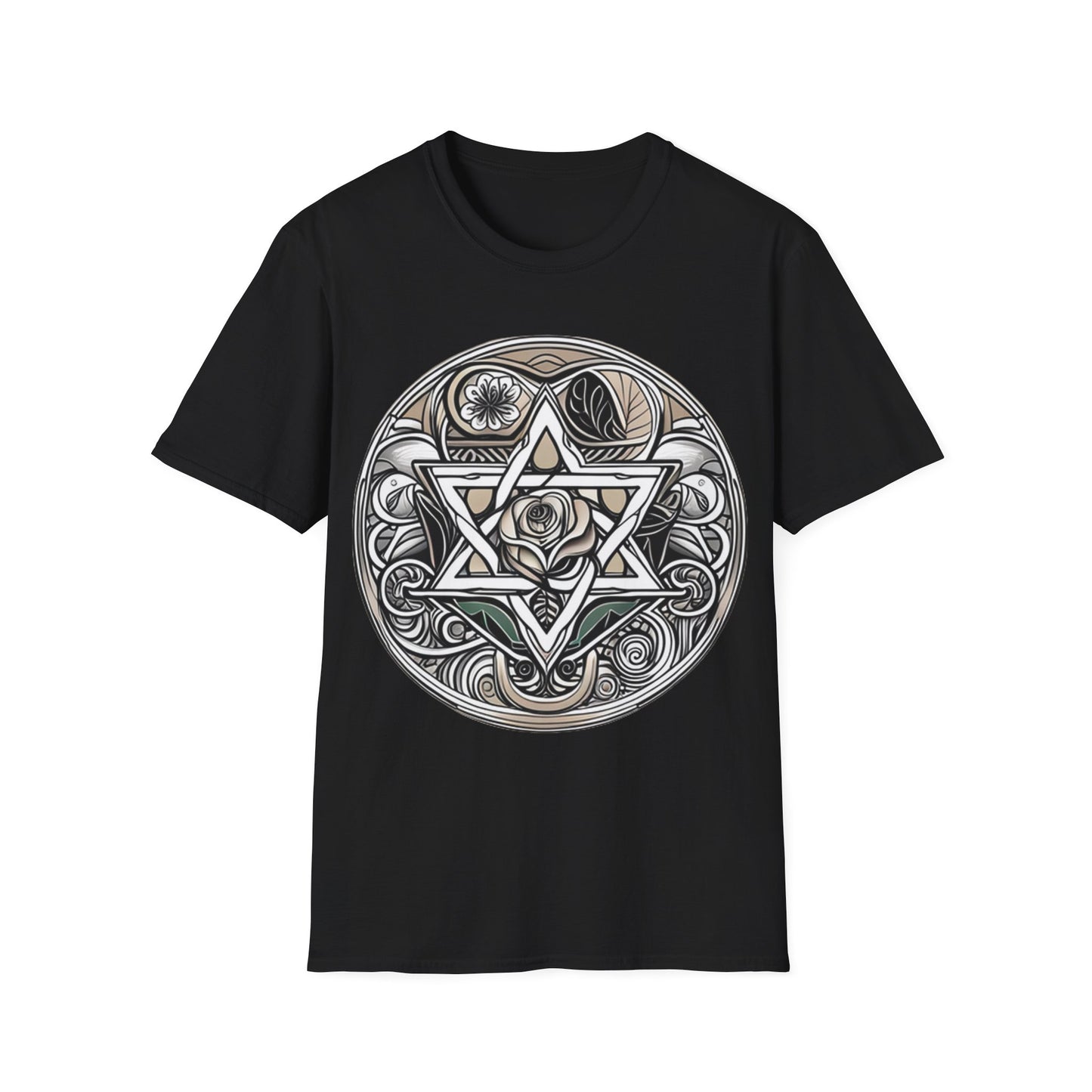Jewish Star T-shirt Star of David Unisex Top Pro Israel Fashion Spiritual