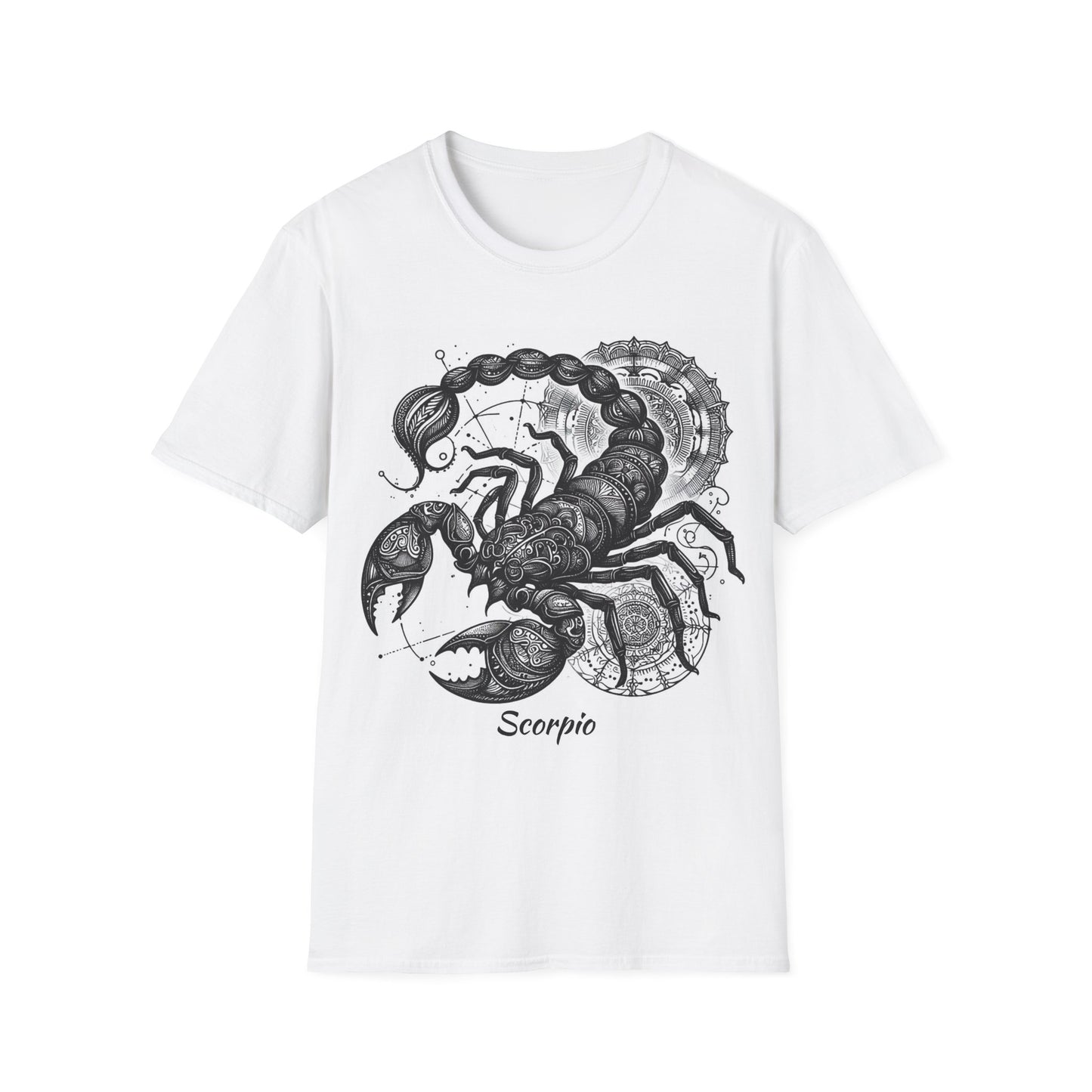 Scorpio Unisex Tee Shirt - October 23-November 21 Birthday Design