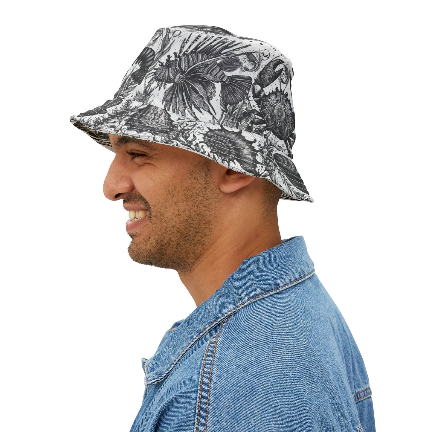 Fishing Bucket Hat Gift for Fisherman Nature Lover