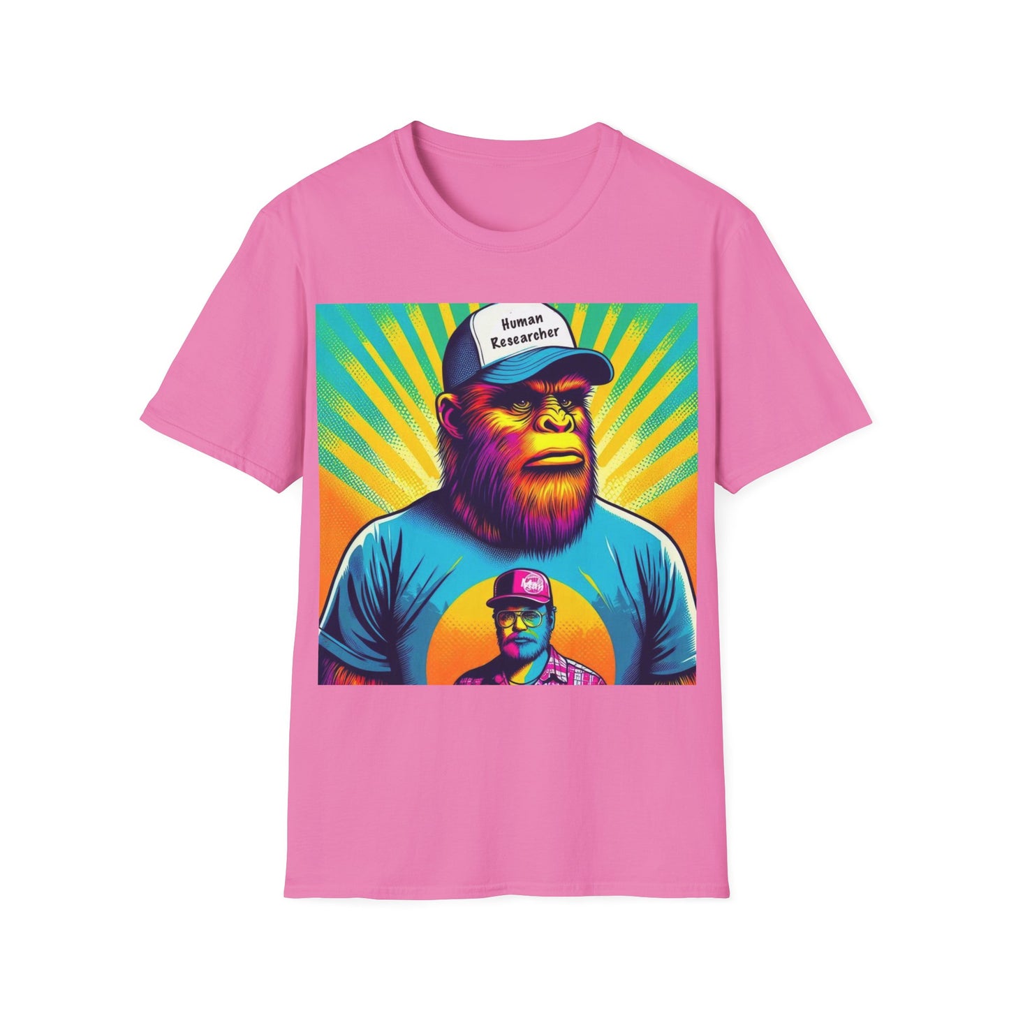 Bigfoot T-Shirt Cryptid Tee Gift Dad Father Son Him Sasquatch Funny Humor