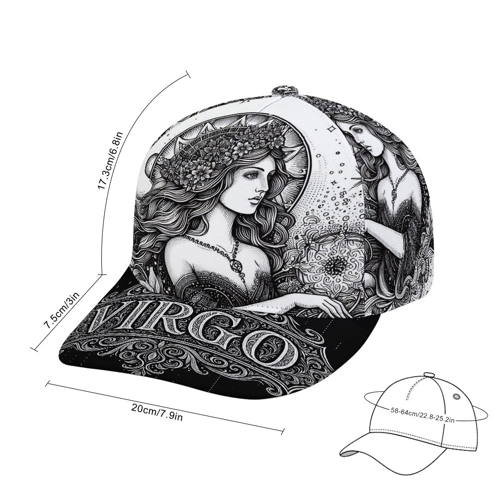 Virgo Zodiac Trucker Hat, Virgo Baseball Cap, Astrology Hat, Virgo Gift