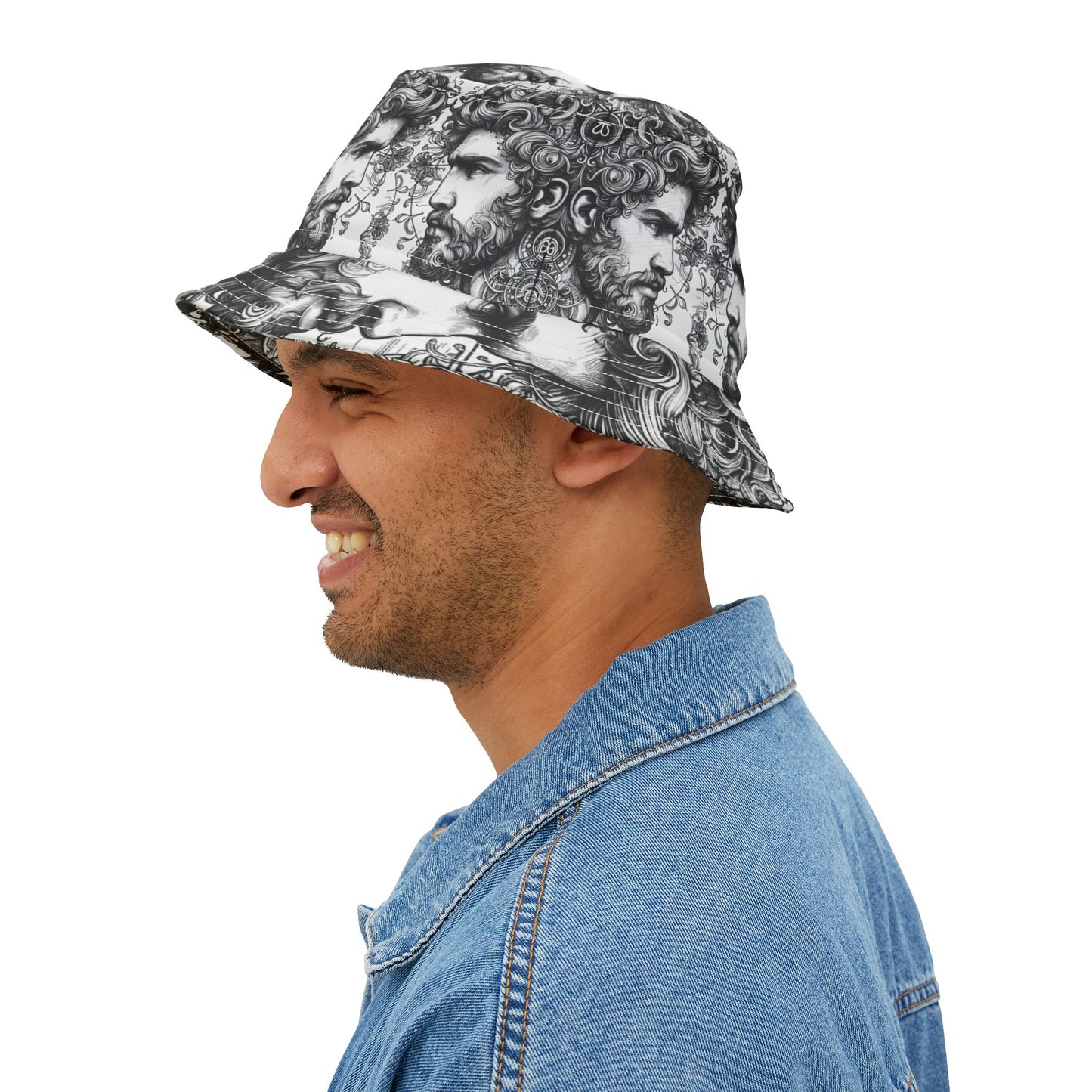 Gemini male Bucket Hat Gift Zodiac Friend Birthday Daughter Sister Unisex