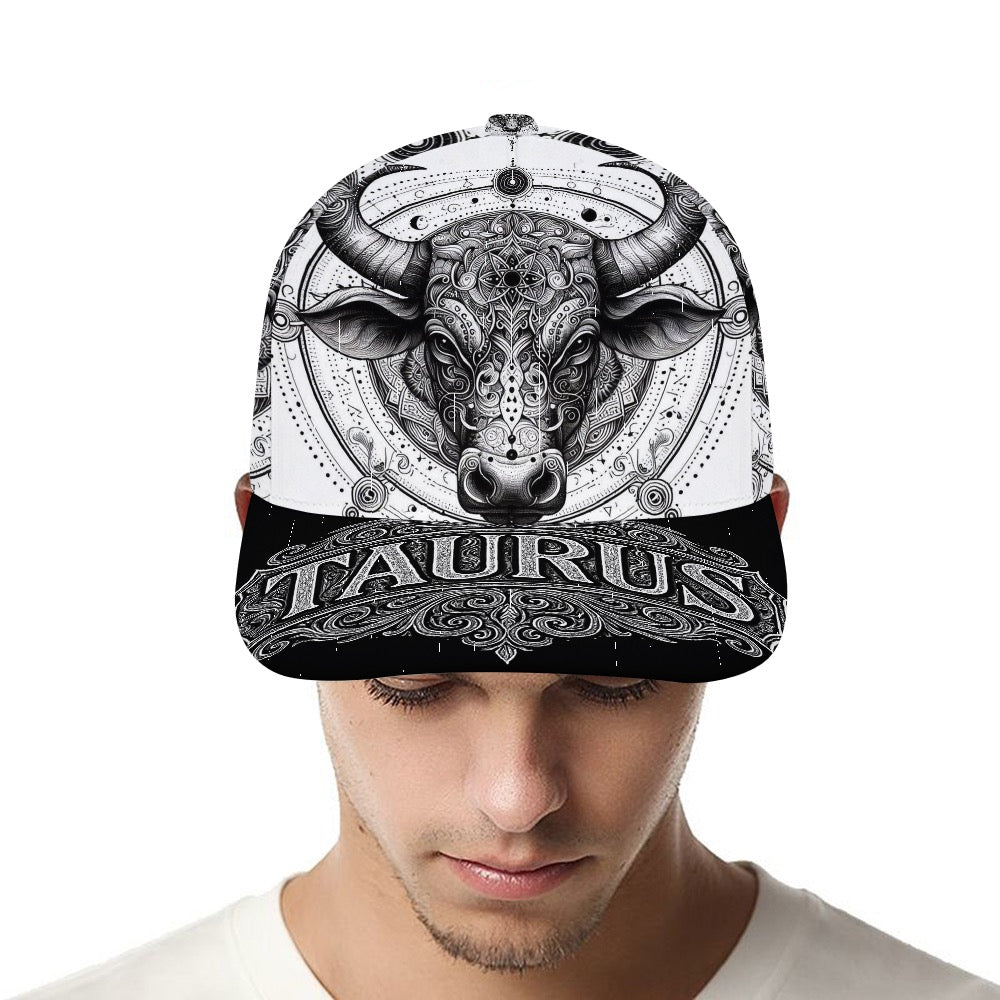 Taurus Zodiac Trucker Hat, Taurus Baseball Cap, Astrology Hat, Taurus Gift
