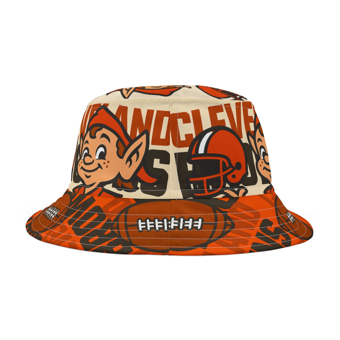 Cleveland Brown Football Bucket Hat Team Fan Gift