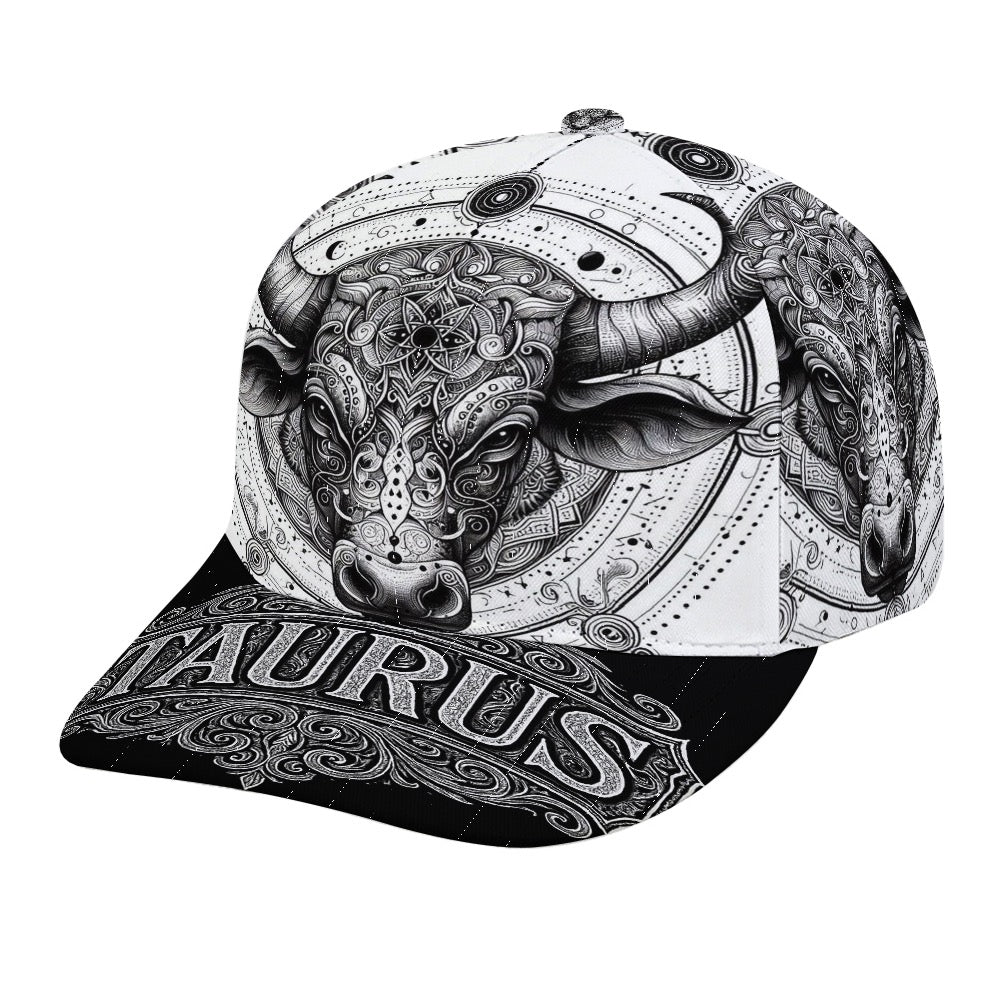 Taurus Zodiac Trucker Hat, Taurus Baseball Cap, Astrology Hat, Taurus Gift