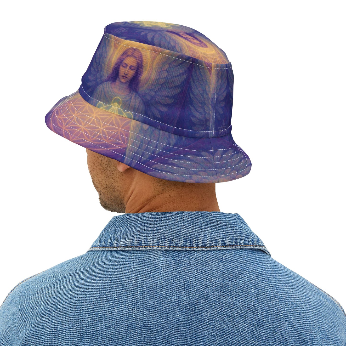 Metatron Angel Bucket Hat (AOP)