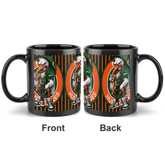 Hurricanes UM University of Miami Cotton Slippers | Miami Football House Shoes