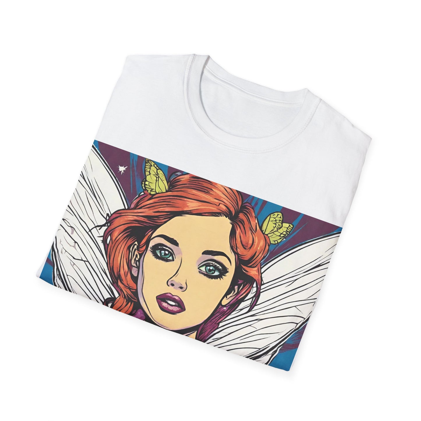 Fairy T-shirt Fantasy Anime Cryptids Unisex Garment-Dyed Girl Woman Men