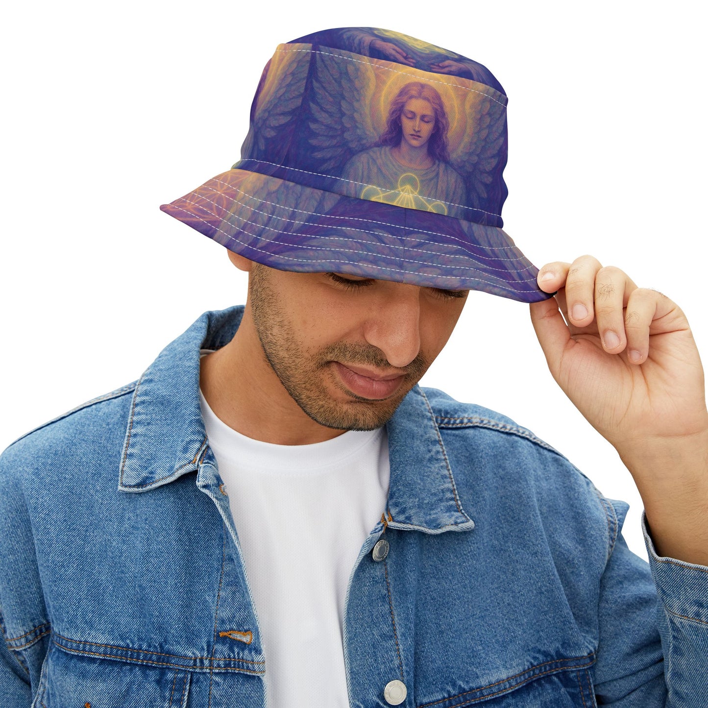 Metatron Angel Bucket Hat (AOP)