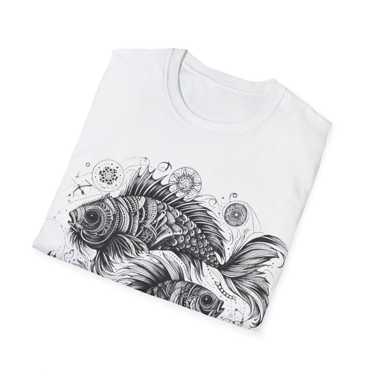Pisces Birthday Unisex Tee T-shirt Boho Bohemian Gift for Her Him Daughter Son Mother Father