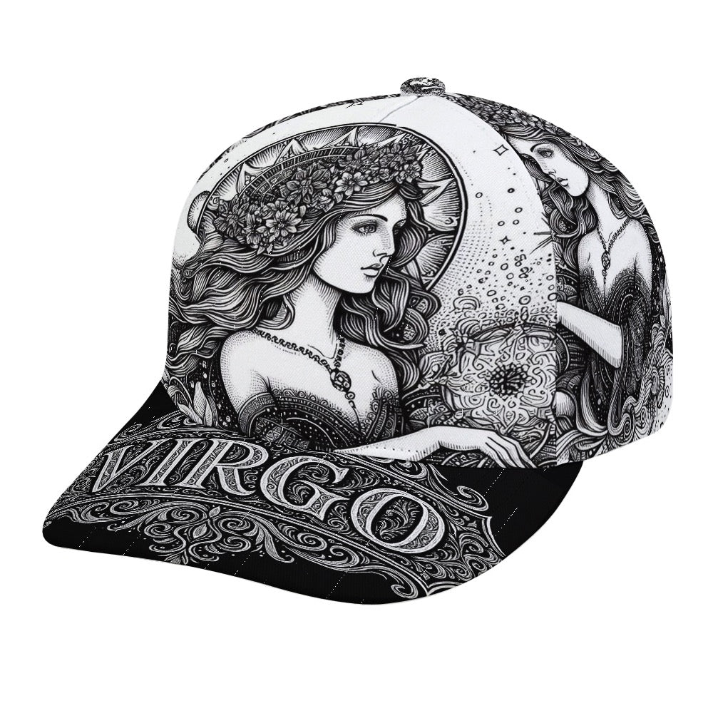 Virgo Zodiac Trucker Hat, Virgo Baseball Cap, Astrology Hat, Virgo Gift