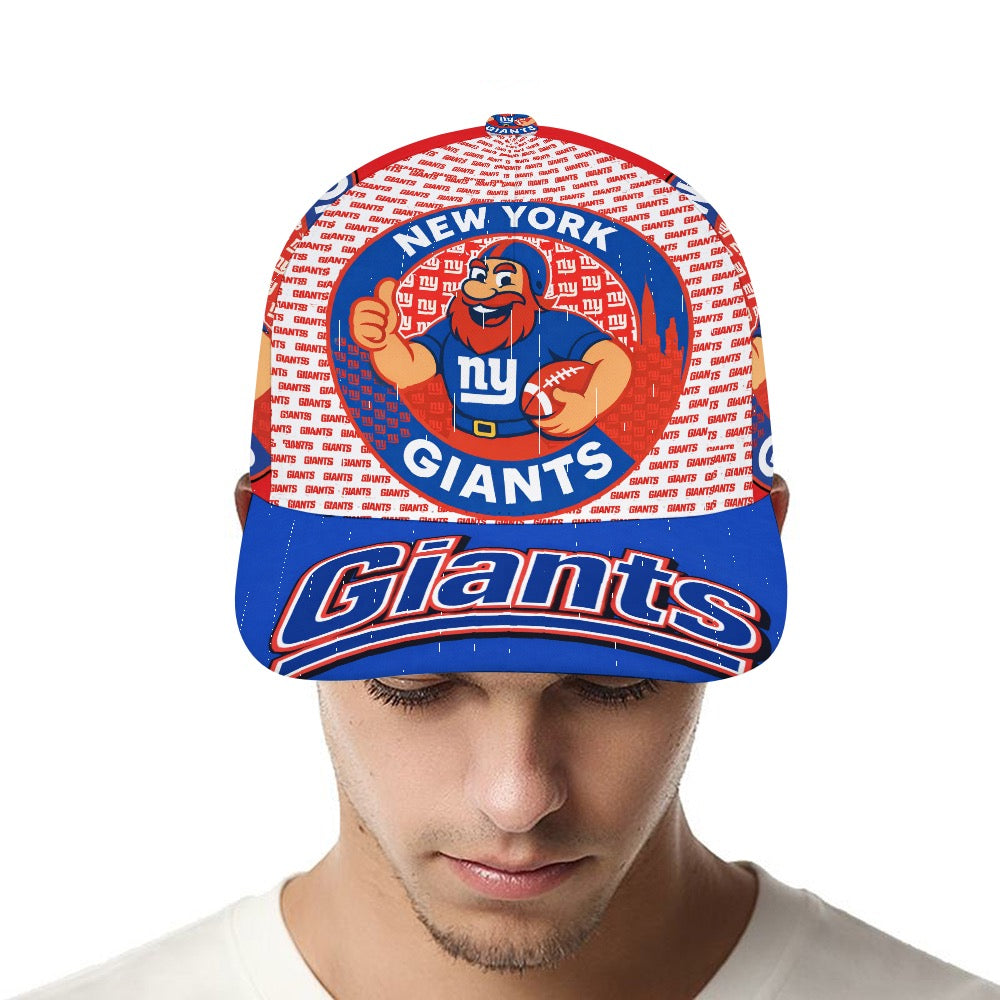 NY Giants Baseball Cap Trucker Hat – Unisex Football Fan Hat