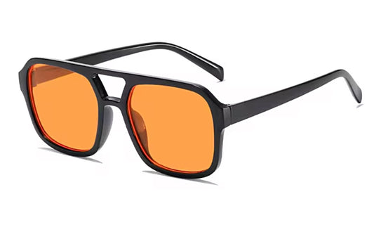 Sporty Colored Aviator Sunglasses Tara