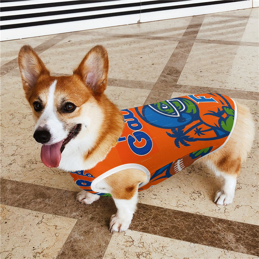 Florida Gators Pet Vest, University of Florida Dog Shirt, Gators Dog Apparel