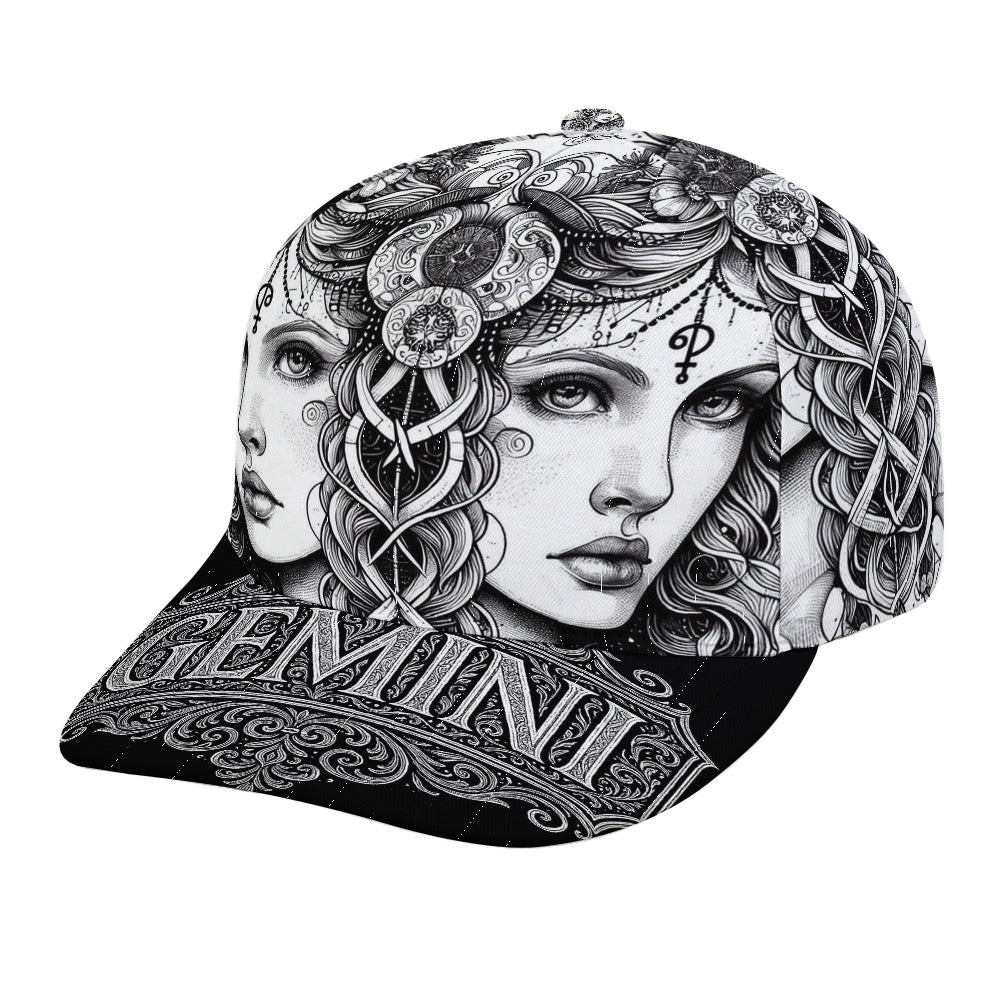 Gemini Trucker Hat, Zodiac Sign Baseball Cap, Gemini Astrology Gift